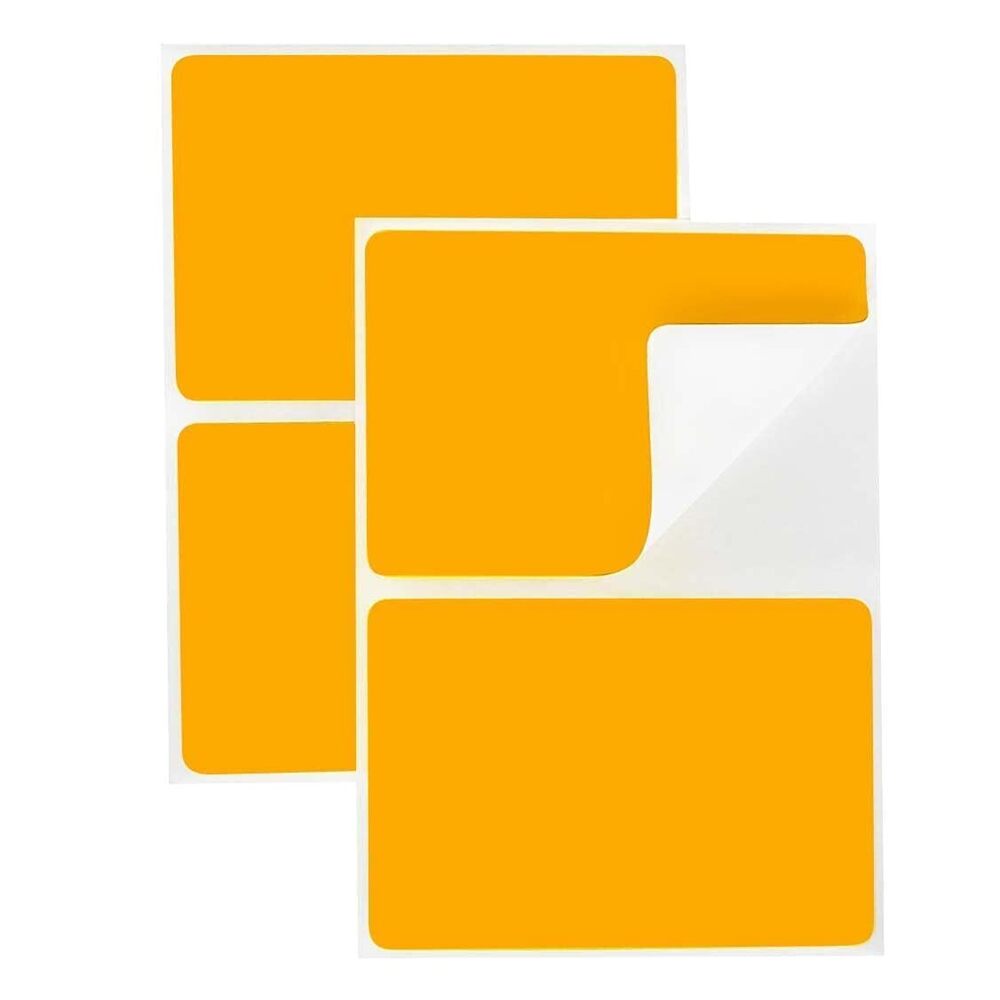 1896 2 x 3 inch Removable Color Code Rectangle Labels 150 Labels per Pack